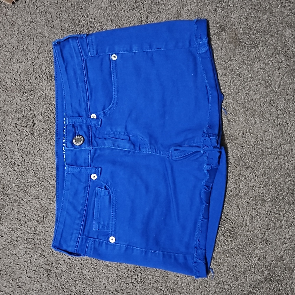Blue shorts
